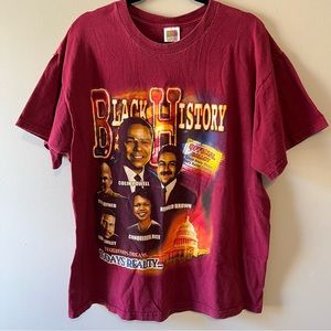 Vintage Black History Month Civil Rights Leaders Graphic T-Shirt